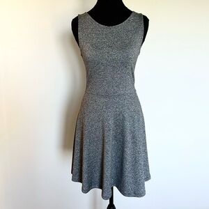 H&M Divided Grey Fit & Flare Sleeveless Dress – Size 8